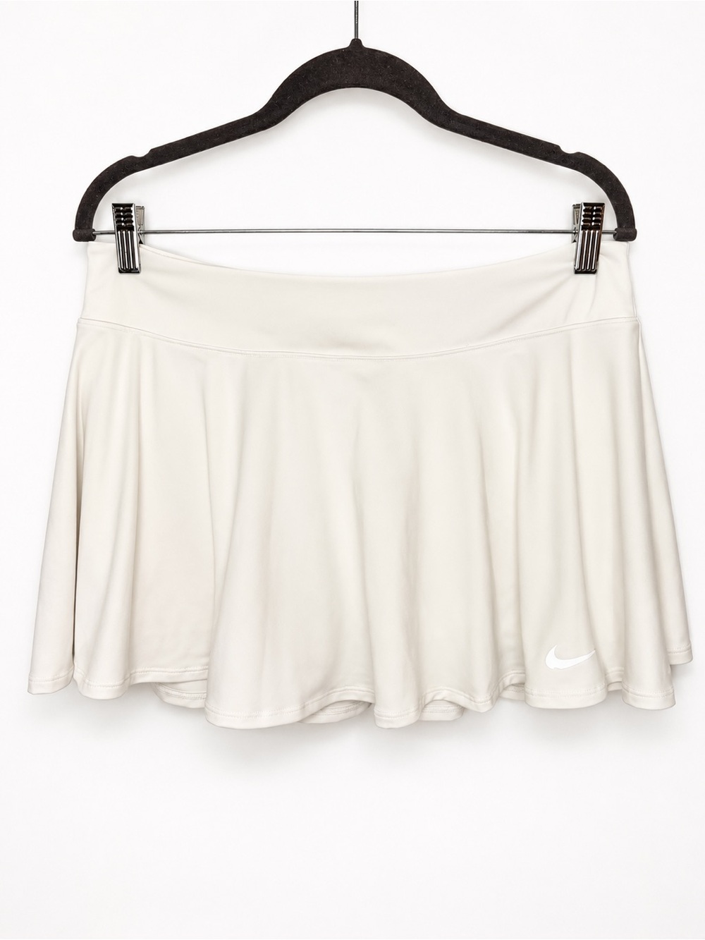 Nike Dri-FIT White Tennis Golf Athletic Skort Women’s Large Flowy Performance